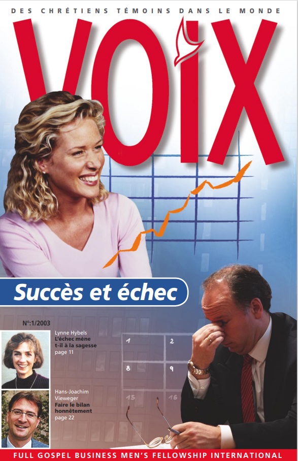 Front Page of French VOICE 1/2003